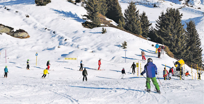 Montag, 28. Dezember 2015: Wo die Anlagen im Oberwallis offen sind, herrschen hervorragende Verhältnisse.