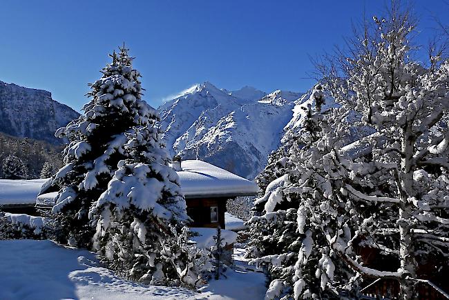 Winterwunderland Grächen.