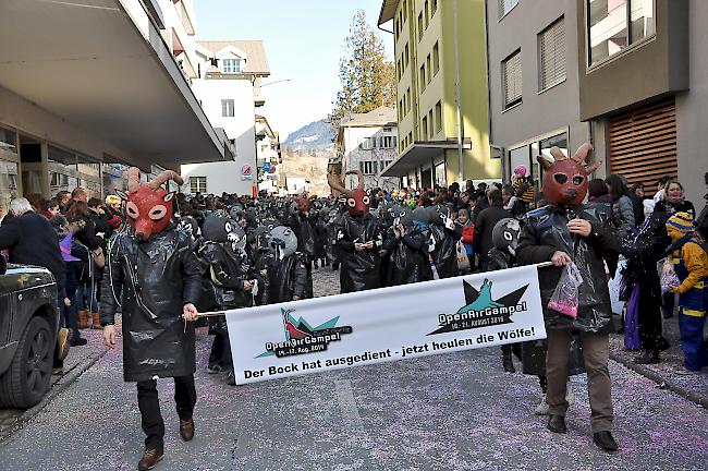 Impressionen des Natischer Kinderumzugs.