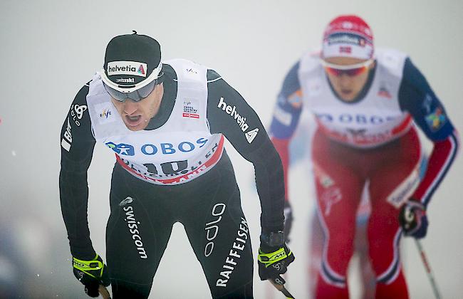 Dario Cologna und sein Gastspiel im Oberwallis, der Schweizer Langlauf-Star geht am Gommerlauf an den Start.