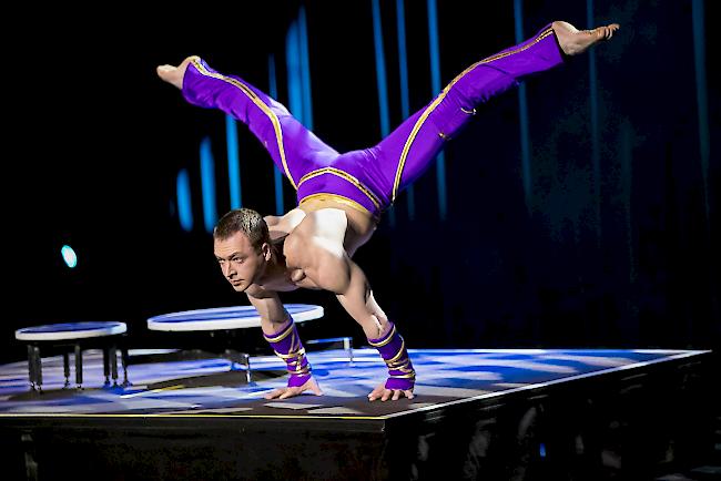 Der Russe Andrey Katkov drehte etliche Handstandpirouetten.