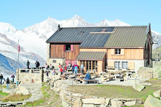 Die Almagellerhütte (der SAC-Sektion Niesen).