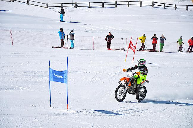 Impressionen von der Skipiste Furggen.