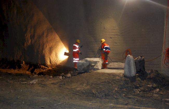 Durchschlag Vispertaltunnel