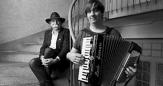 Jean-Pierre Liberale D'Alpaos (l.) und Jonas Ruppen, die Organisatoren von &laquo;JazzBrig&raquo;.