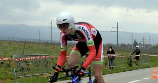 Der Titel ging beim Zeitfahren ...