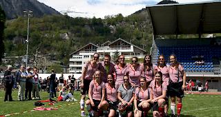 Starke Frauen. Auch zahlreiche Fussballerinnen waren am Start.