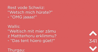 Sprachliche Vielfalt ist oftmals ein Thema auf &laquo;Jodel&raquo;.