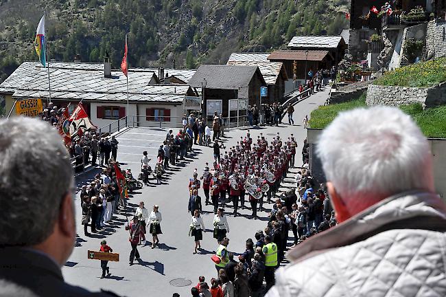 ...die MG Gebüdealp aus Visperterminen mit 59 Mitgliedern die Grösste. 