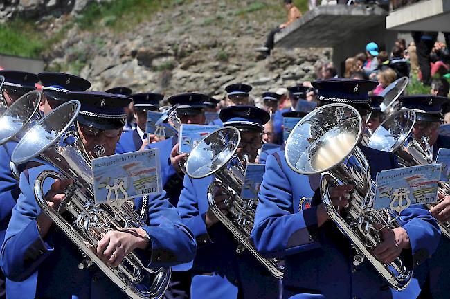 Nachahmer? Die MG Alpengruss wurde 1958 und somit ein Jahr nach der Musikgesellschaft von Törbel gegründet. 