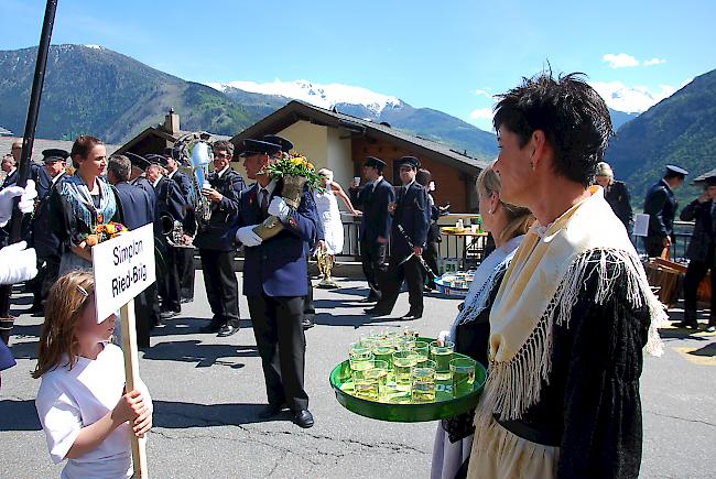 Musikgesellschaft Simplon aus Ried-Brig. 