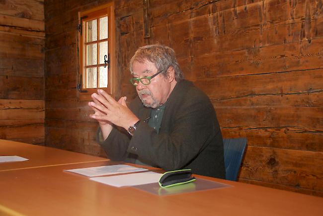 Dr. Klaus Andereggen über die neuere Verkehrsgeschichte am Simplon.