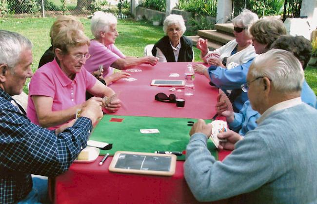 «Jasser in unserem Garten am jährlichen Picknick unseres Chores 