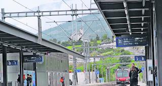 Zwischen Leuk und Martinach werden am kommenden Wochenende Bahnersatzbusse eingesetzt. 	