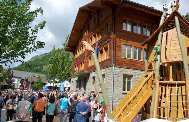 Das Gemeindezentrum Seidenmatte in Mörel ist wieder bezugsbereit.