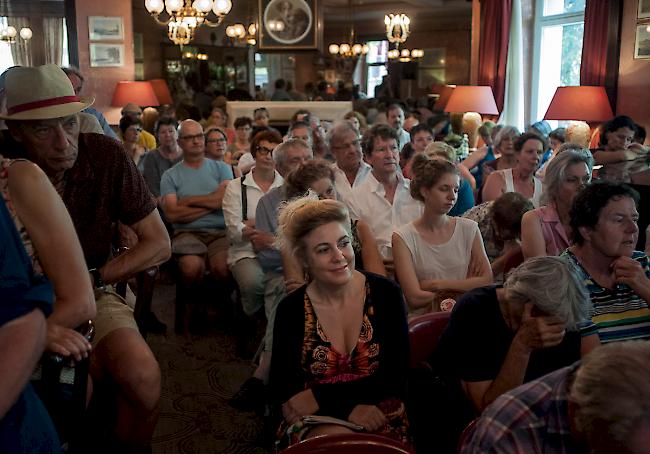 Einige Eindrücke zum diesjährigen Literaturfestival in Leukerbad.