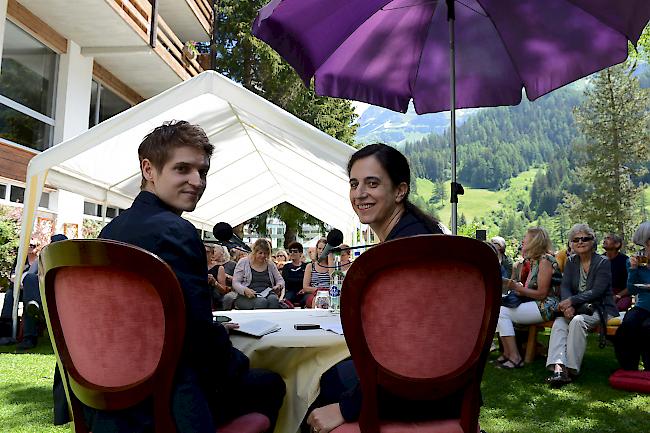 Einige Eindrücke zum diesjährigen Literaturfestival in Leukerbad.