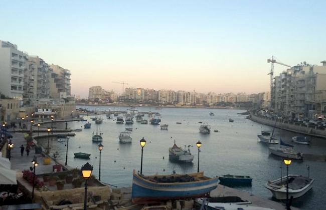 Die Spinola Bay in St. Julians