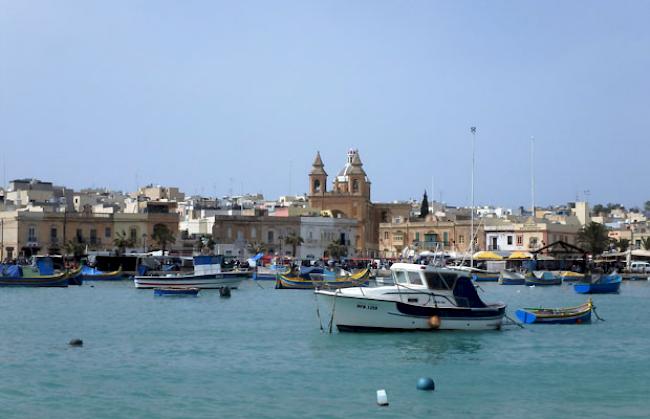 Das Fischerdorf Marsaxlokk