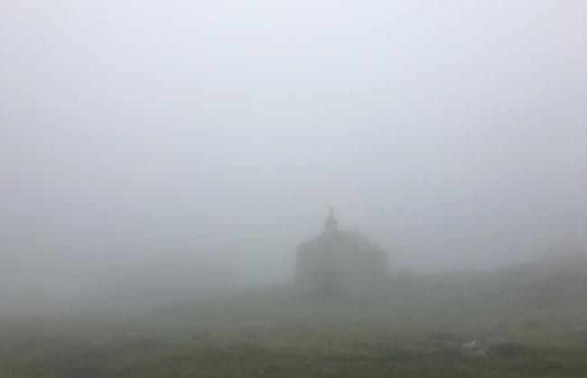 Nebel im Ziel, wohin das Auge reicht