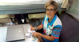 Marion Blatter aus Visperterminen k&uuml;mmert sich um die Finanzen ...