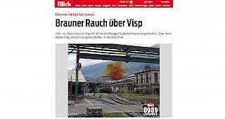 Unerfreulich, aber kein grosses Problem f&uuml;r Lonza &ndash; das Leserbild aus dem Werkareal.