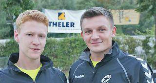 Michael Fabritsnev (21) und Jakub Ravitski (23), beide aus Polen.