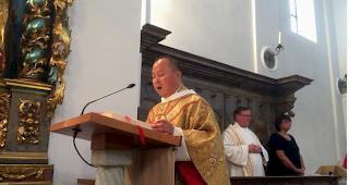 Joseph Shen. Der neue Kirchenmann s&uuml;dlich der Passh&ouml;he.