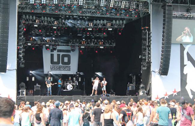 «Üsserorts» eröffnen den Freitag am Open Air Gampel.