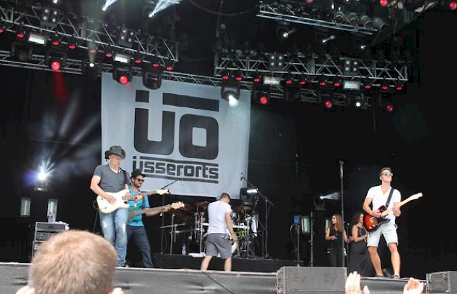 «Üsserorts» eröffnen den Freitag am Open Air Gampel.