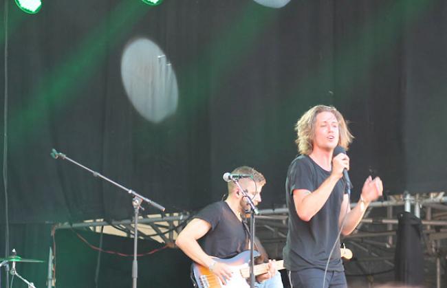 «Yokko» am Freitagnachmittag auf der Red Stage.