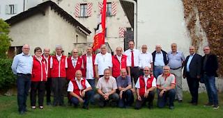 Erstes gemeinsames Foto: OK ESF und Vorstand WSSV ein Jahr nach dem &laquo;Eidgen&ouml;ssischen&raquo; im Wallis.
