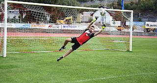 Marco Schnydrig und der FC Visp &ndash; die Defensive muss stabiler werden.