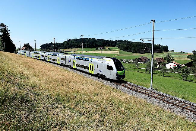 In der neuen Werkstatt sollen vor allem S-Bahn-Kompositionen gewartet werden. Damit scheidet das Oberwallis als Standort aus.