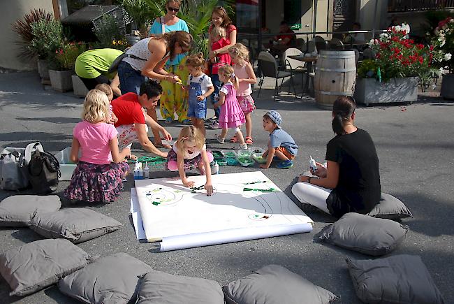 Impressionen vom Kinder-Kulturfest in Leuk. 