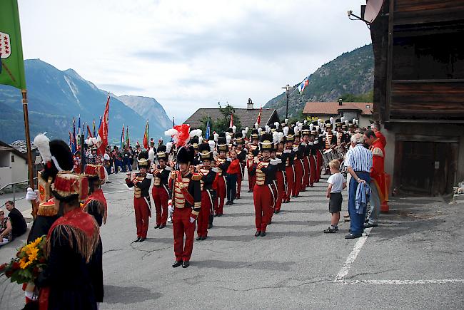 Impressionen vom Bezirksfest Westlich Raron in Hohtenn. 