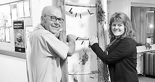 CSP-Duo. Helmut Imseng und Christa Bumann-Zurbriggen (bisher).  