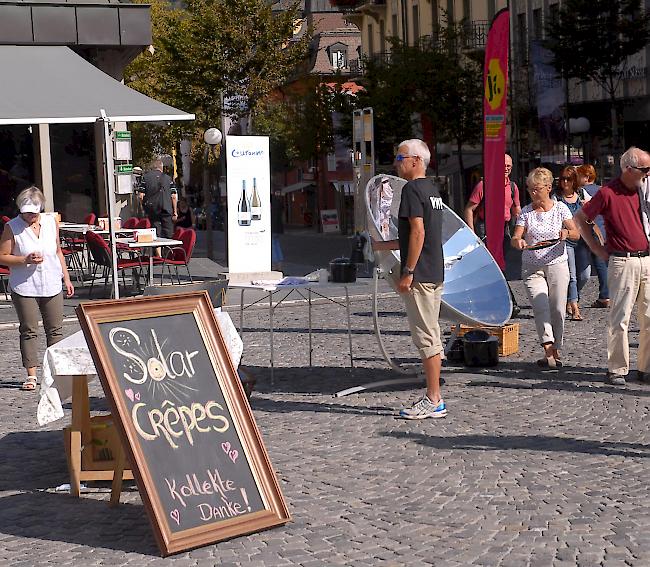 Impressionen vom Briger Solarmarkt des WWFs.