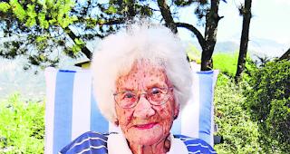 Runder Geburtstag. Bethli Schneider wurde 100 Jahre alt.  