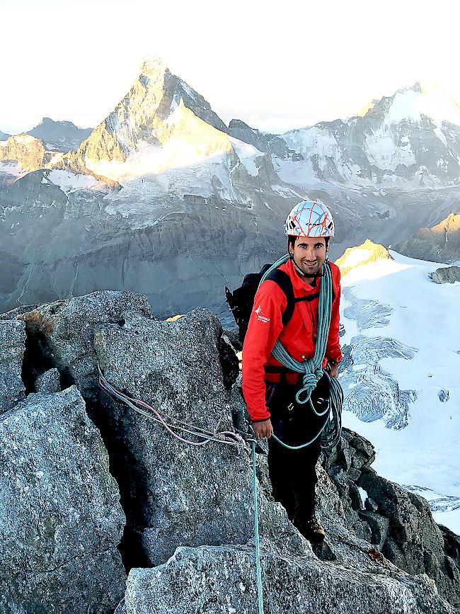 Dominik Nellen hat alle 4000er in den Schweizer Alpen bezwungen.