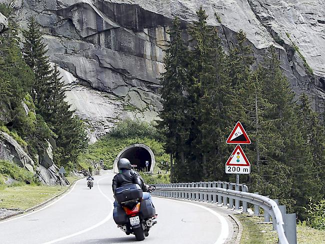 Die Motorräder der beiden Franzosen wurden beschagnahmt. (Symbolbild)