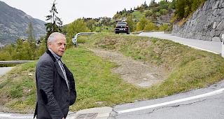 Stefan Fux w&uuml;nscht, dass sich der Kanton um die Kurve &laquo;Z&auml; Lochru&raquo; k&uuml;mmert.