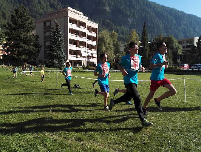 Erfolgreicher Sponsorenlauf in Leukerbad.