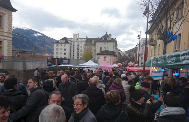 Eindrücke vom Katharinamarkt in Siders