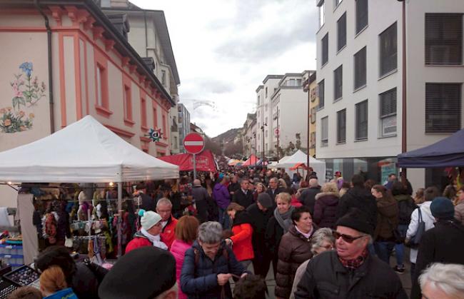 Eindrücke vom Katharinamarkt in Siders