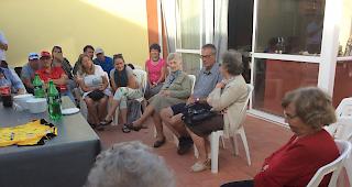 Gespr&auml;chsrunde auf Walliser Deutsch in San Jeronimo Norte. 