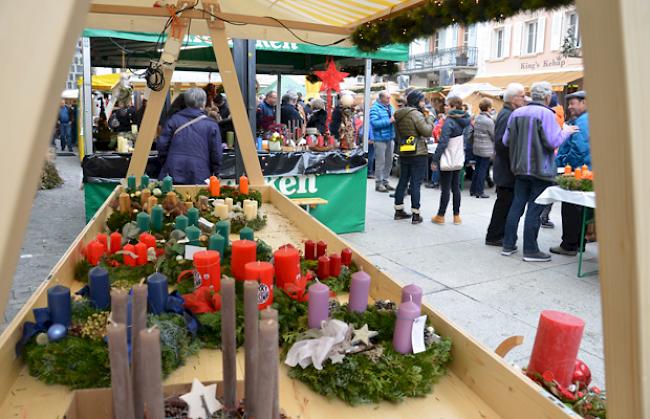 Impressionen vom Weihnachtsmarkt in Visp