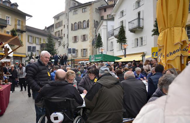 Impressionen vom Weihnachtsmarkt in Visp