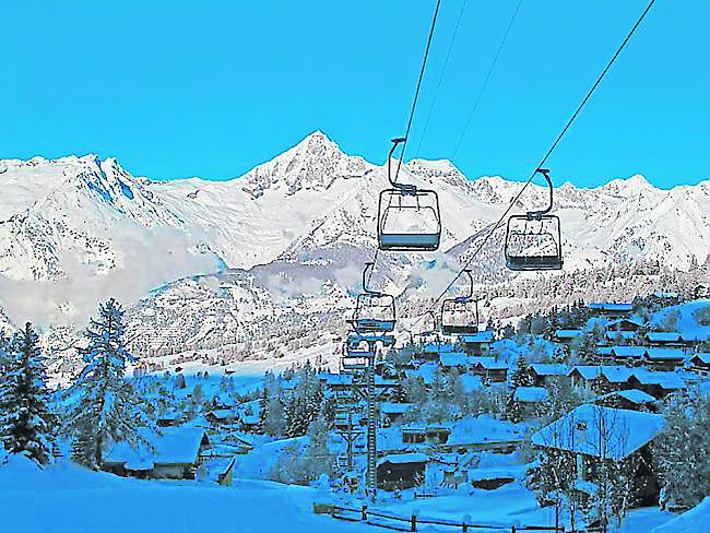 Die Moosalp Bergbahnen AG präsentiert ein Projekt für eine künstliche Beschneiungsanlage.