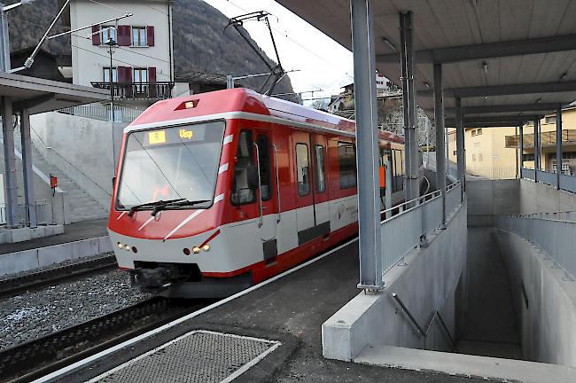 Der neu Bahnhof ist nun auch behindertengerecht.